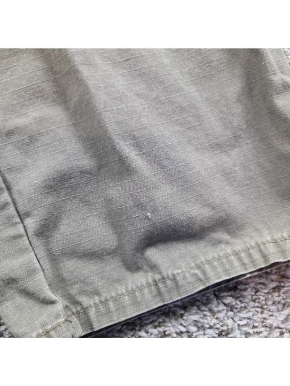 Wrangler Riggs Workwear Pants Mens 40x32 Beige Ripstop Carpenter Double Knee
